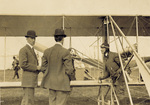 Johnstone with the Wright Brothers by Edwin Levick