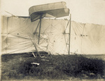 Wright Model A Flyer after accident by C. H. Claudy