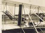 Closeup of the Wright Model A Flyer at Fort Myer by U.S. Air Service
