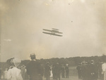 Spectators watching Wright Model A Flyer at Fort Myer