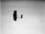 Orville Wright flying the Wright Model A Flyer
