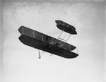 Orville Wright flying the Wright Model A Flyer by U.S. Air Service