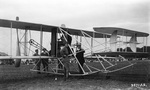 Orville Wright and Lt Frank Lahm by U.S. Air Service