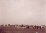 Wright Model A Flyer being prepared for flight