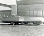 Radio controlled motorboat for bombing practice by U.S. Army Air Corps