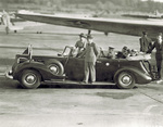 President Roosevelt's inspection tour of Wright Field by U.S. Army Air Corps