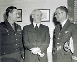 Orville Wright with Generals Olds and Gomez