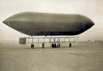 Right profile view of Louis Malecot's airship by J. Theodoresco