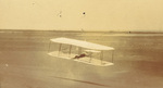 Wilbur Wright piloting the Wright 1901 glider
