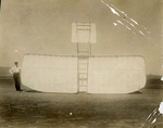 Orville Wright and the Wright 1901 Glider by Wright Brothers