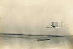 Wright 1902 glider soaring at Kill Devil Hills