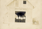 Crew of the U.S. Life Saving Service station at Kill Devil Hills by Wright Brothers