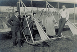 Rinehart, Brewer, Stinson, and others at Huffman Prairie