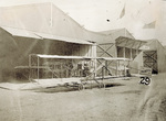 John F. Frisbie's Curtiss biplane by U.S. Army Air Corps, 2nd Photo Section