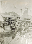 Engine assembly on Curtiss "push-pull" monoplane by U.S. Army Air Corps, 2nd Photo Section