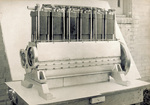 Six-cylinder vertical Wright engine