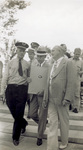 Orville Wright talking to Sheriff Phil Kloor
