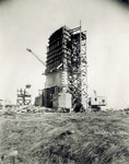 Wright Brothers National Memorial tower under construction