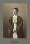 Oberlin College graduation portrait of Katharine Wright