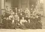 Group photograph of Oberlin College class of 1898