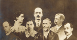 Composite photograph of the Wright family