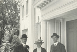 Orville and Katharine Wright with Griffith Brewer