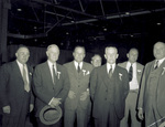 Orville Wright at dedication of Lockland plant