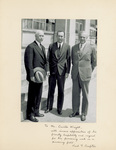 Orville Wright with Dr. Compton and Mr. Newell