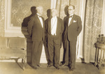 Orville Wright with Howard McClenahan and Harold F. Pitcairn