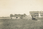 The Wright Model A Flyer taking off