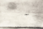 Wright Flyer above the altitude balloons