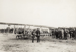 The military commission inspects the Wright 1907 Model Flyer