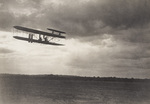 Wilbur Wright flying at Camp d'Auvours