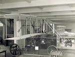 Wright 1903 Flyer hanging in Science Museum
