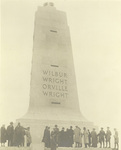 Southern face of Wright Brothers National Memorial