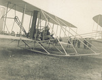Lt. Selfridge and Orville Wright just before take-off