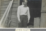 Orville Wright at Kill Devil camp by Alec Ogilvie