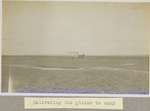 Delivering the Wright 1911 glider to camp by Alec Ogilvie