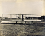 Left front view of Wright Model A Flyer