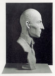 Right Side view of Model of Wilbur Wright Bust