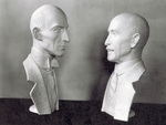 Side Views of Wrights' Bust Models