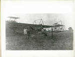 Milton and Edward Korn with a 1911 Monoplane in Shelby County, Ohio, 1911 by Edward A. Korn