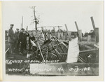 Benoist Airplane Wreck of Peter Glasser and Ray S. Wheeler at Kinloch Field, St. Louis, Missouri, May 13, 1912 by Edward A. Korn
