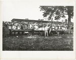 Milton and Edward Korn in a Benoist Type XII, Shelby county Fairgrounds, Ohio circa 1912