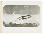 Benoist Type XII Flying Near Jackson Center, Ohio, circa 1912 by Edward A. Korn