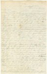 Letter from William Patterson to his mother Julia on December 29, 1861