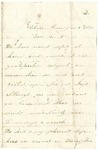 Letter written from Jennie Price to her aunt Julia Patterson dated June 5, 1862 by Jennie Price