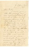 Letter from John Patterson to his mother Julia in July 1864