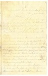 Letter from Robert Patterson to his mother Julia dated May 11, 1864 by Robert Patterson