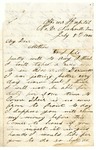 Letter from William  to his mother Julia on July 8, 1864